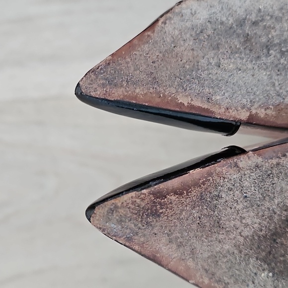 Schutz Cendi Vinyl & Patent Leather Pumps - Picture 10 of 16